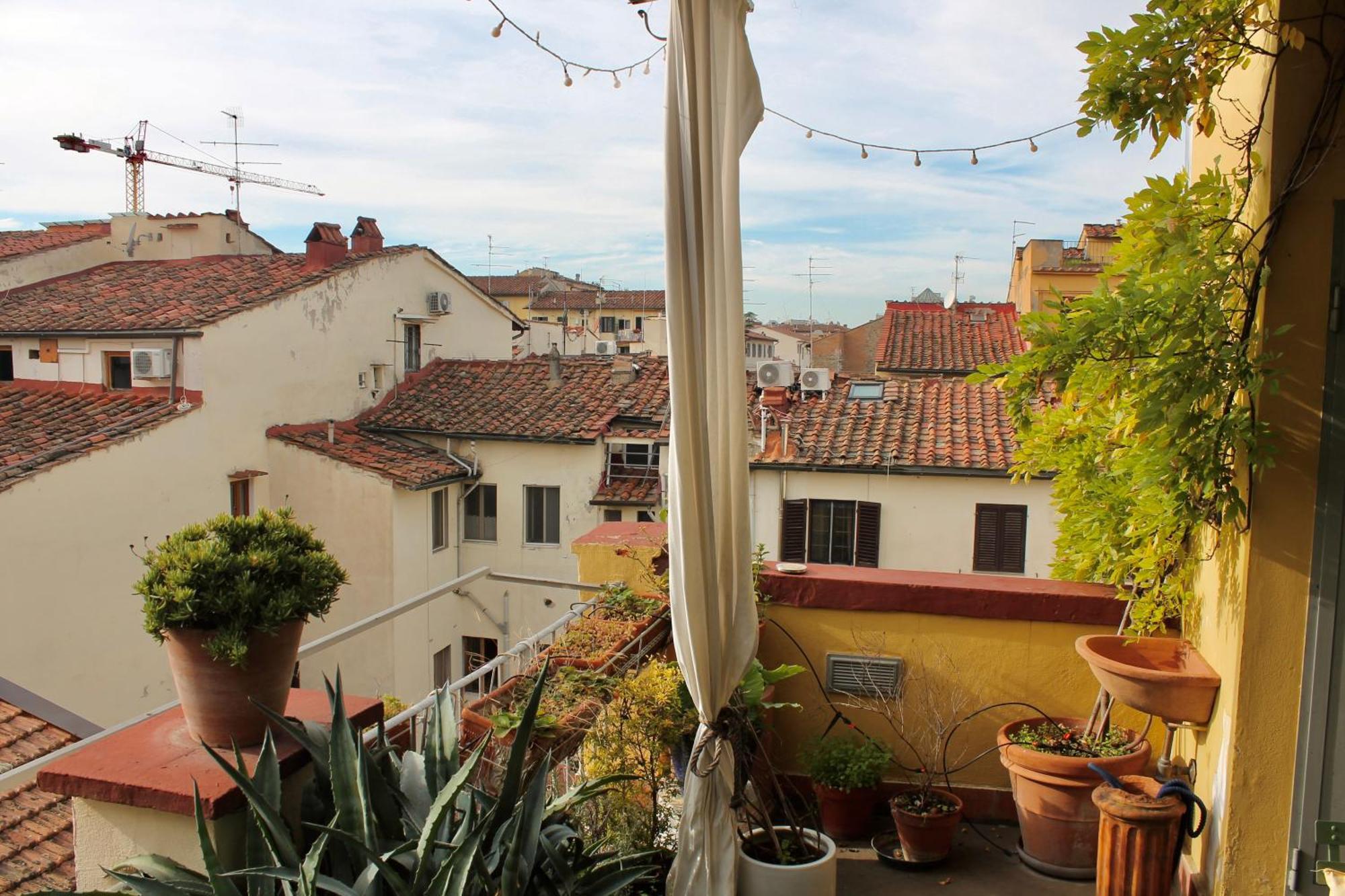 Апартаменты Attico Con Terrazza Su Firenze Экстерьер фото