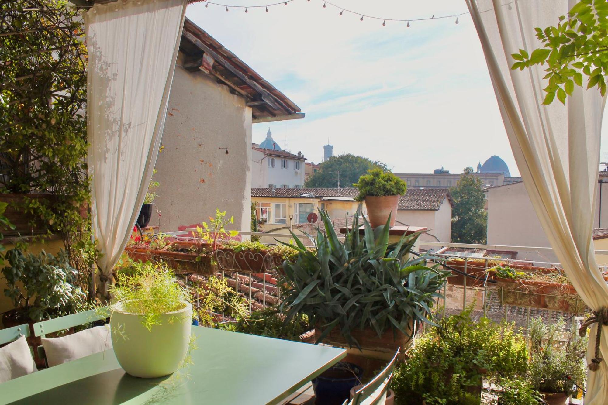 Апартаменты Attico Con Terrazza Su Firenze Экстерьер фото